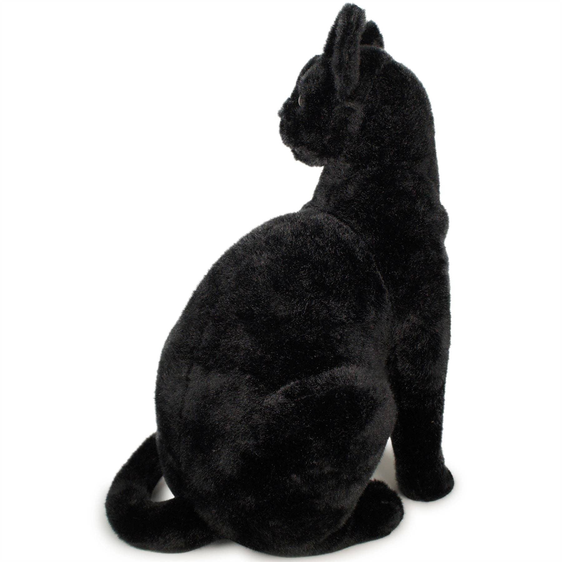 Boone The Black Cat | 13 Inch Stuffed Animal Plush - Dear John