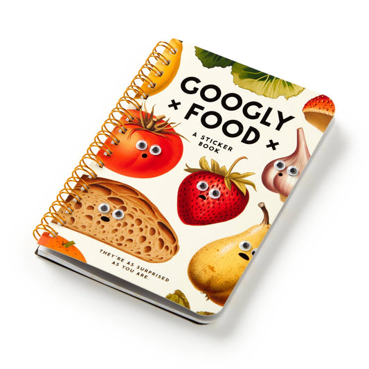 Brass Monkey Googly Food Sticker Book - Dear John