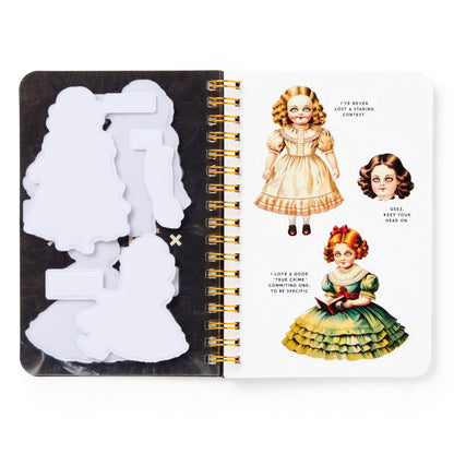 Brass Monkey Haunted Dolls Sticker Book - Dear John