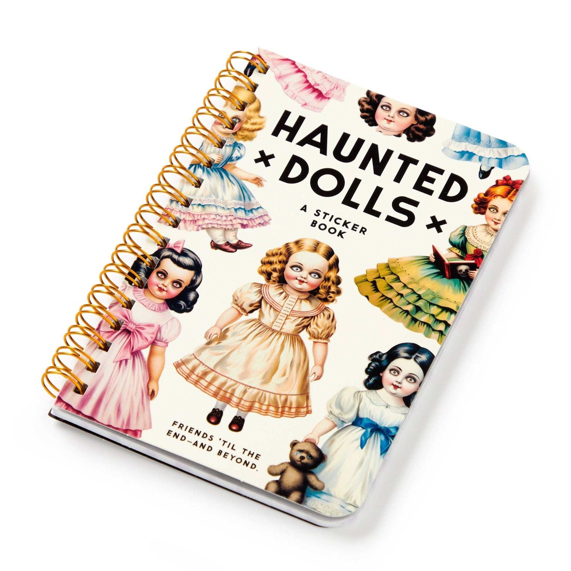 Brass Monkey Haunted Dolls Sticker Book - Dear John