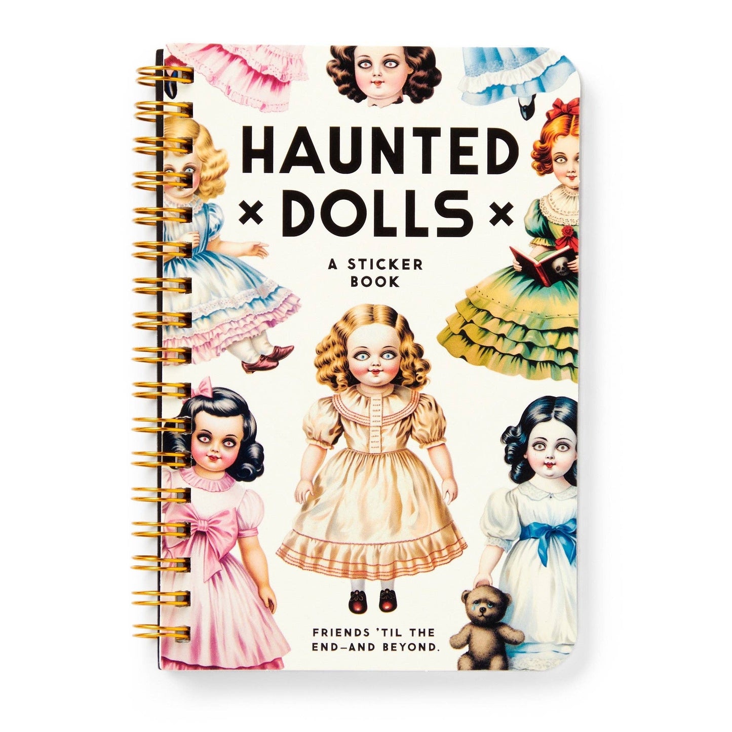 Brass Monkey Haunted Dolls Sticker Book - Dear John