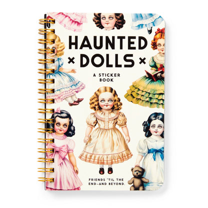 Brass Monkey Haunted Dolls Sticker Book - Dear John