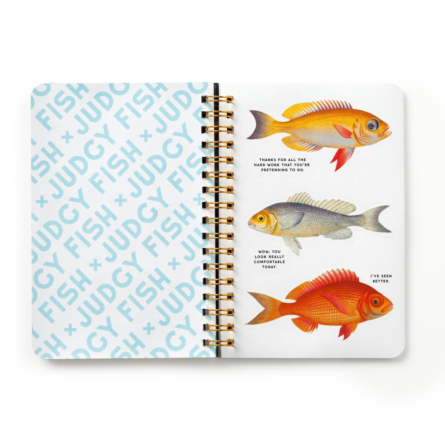 Brass Monkey Judgy Fish Sticker Book - Dear John