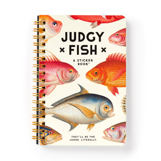 Brass Monkey Judgy Fish Sticker Book - Dear John