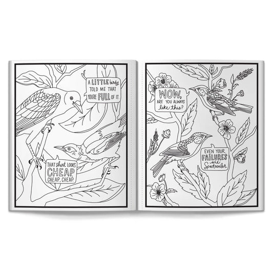 Brass Monkey Salty Birds Coloring Book - Dear John