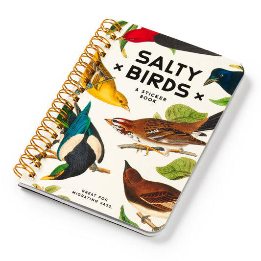 Brass Monkey Salty Birds Sticker Book - Dear John