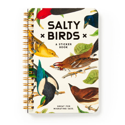 Brass Monkey Salty Birds Sticker Book - Dear John