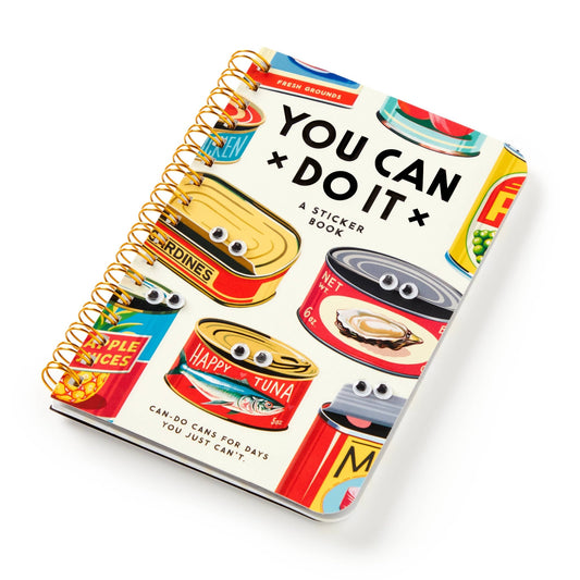Brass Monkey You Can Do It Googly Sticker Book - Dear John