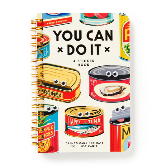 Brass Monkey You Can Do It Googly Sticker Book - Dear John