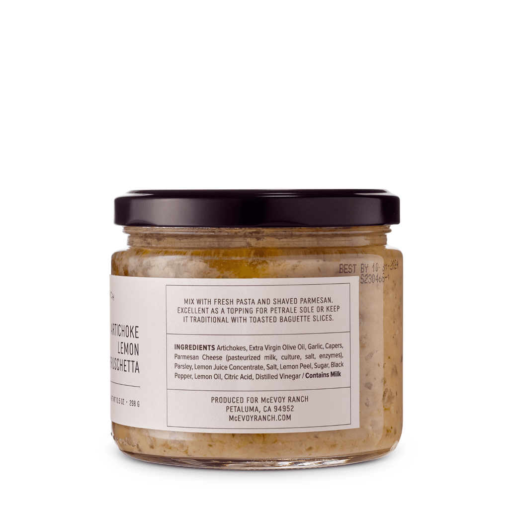 Bruschetta – Artichoke Lemon, 10 OZ - Dear John