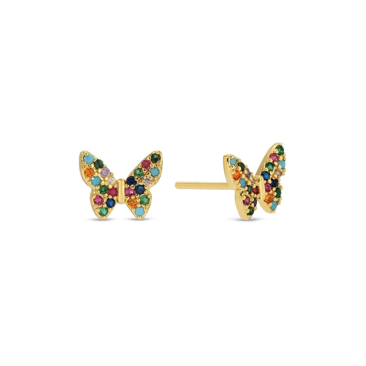 Butterfly Velvet Stud Gift Set - Dear John