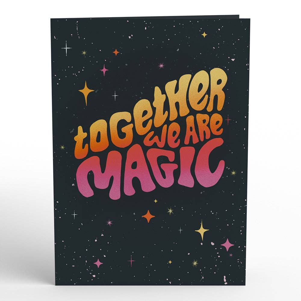 Lovepop Cards - Together We are Magic Mushrooms 5''x7'' Card, Pop-Up Cards