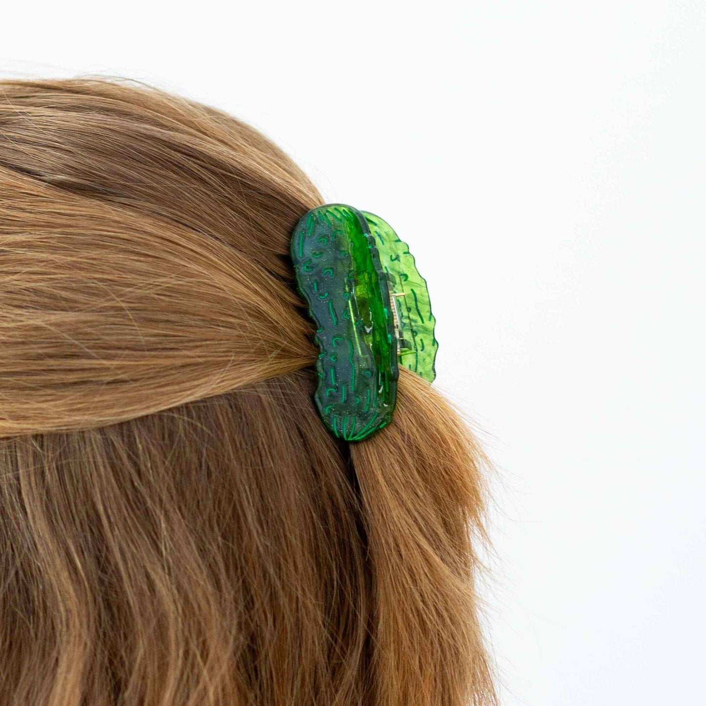 Mini Pickle Hair Claw Clip — Jenny Lemons