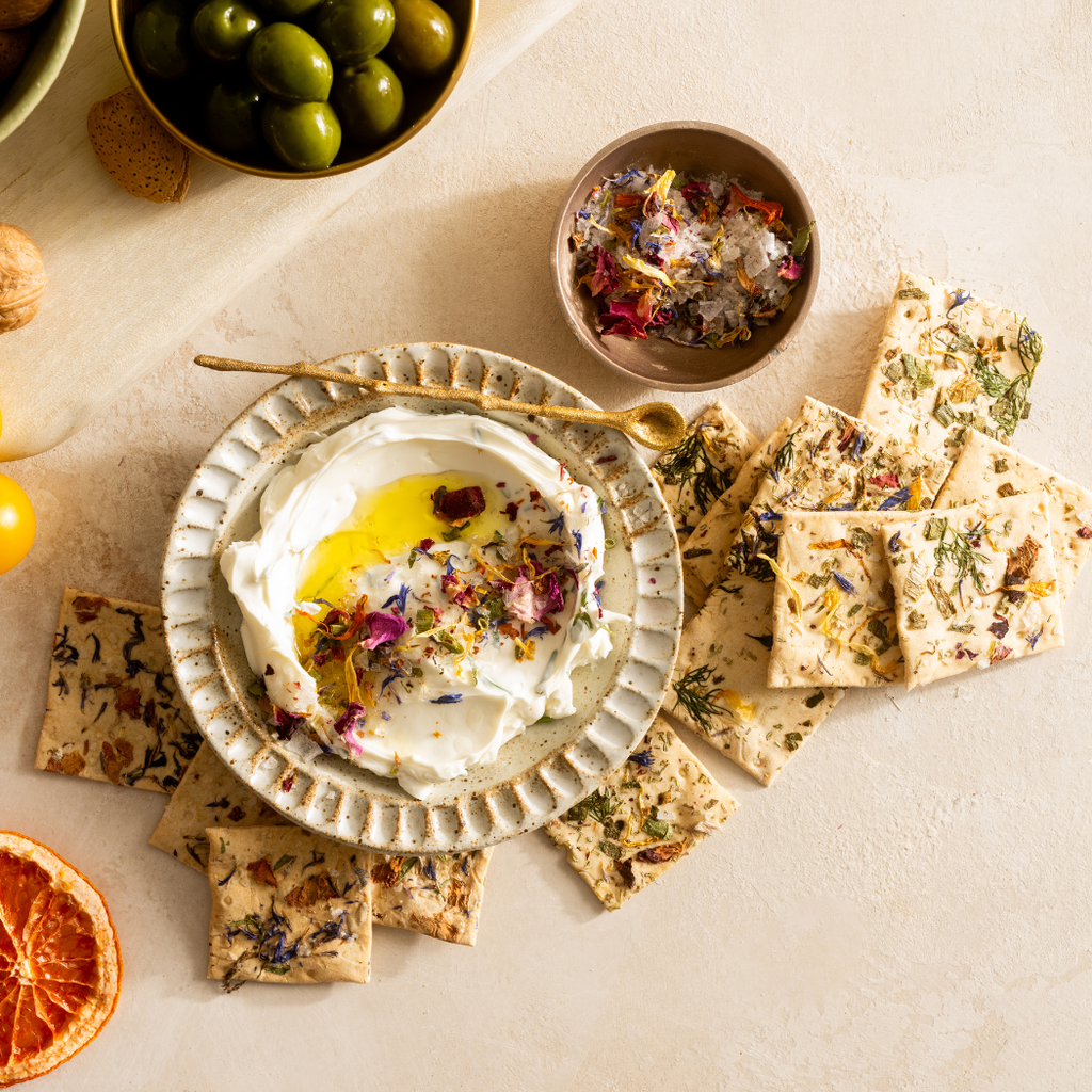 Classic Floral Garnishing Salt