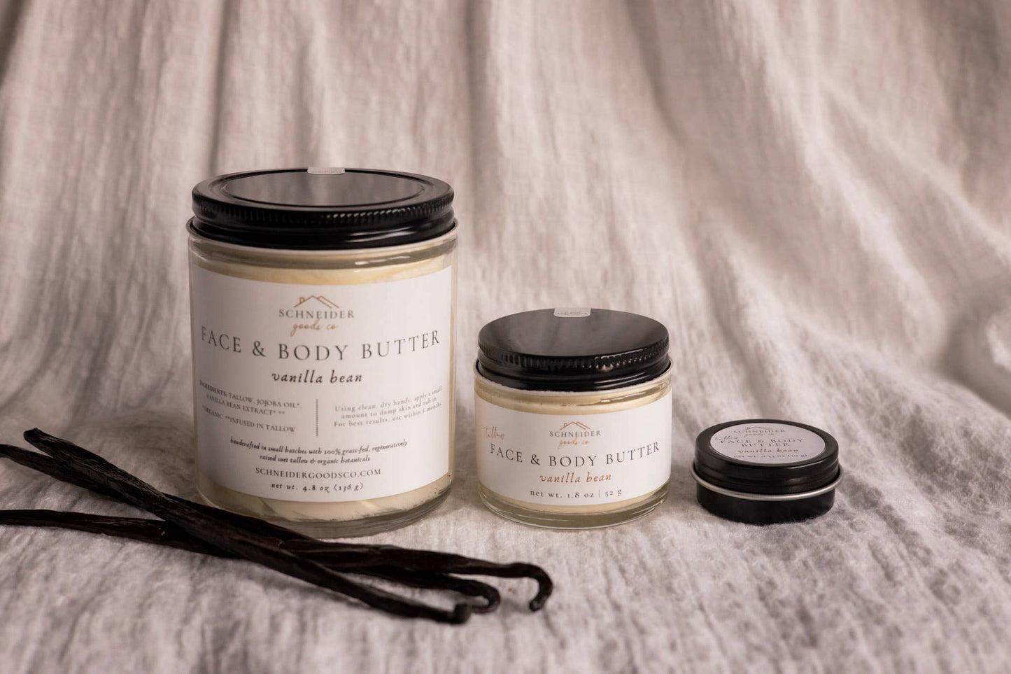 Vanilla Bean Tallow Face & Body Butter