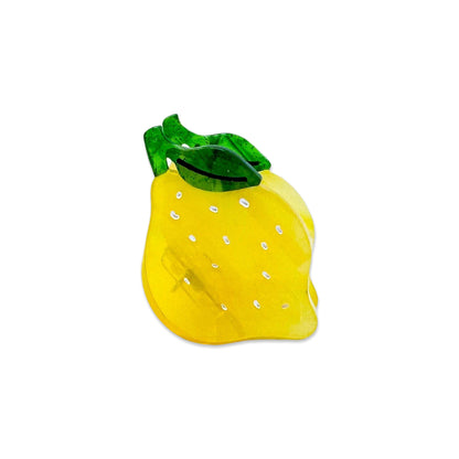 Mini Lemon Hair Claw Clip — Jenny Lemons