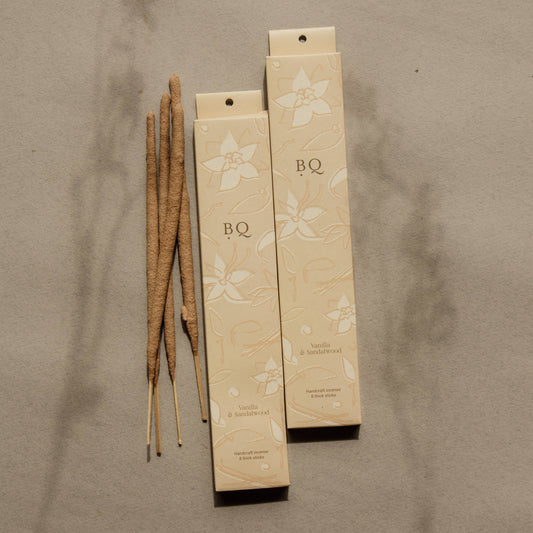 Handcraft Thick Incense Vanilla and Sandalwood