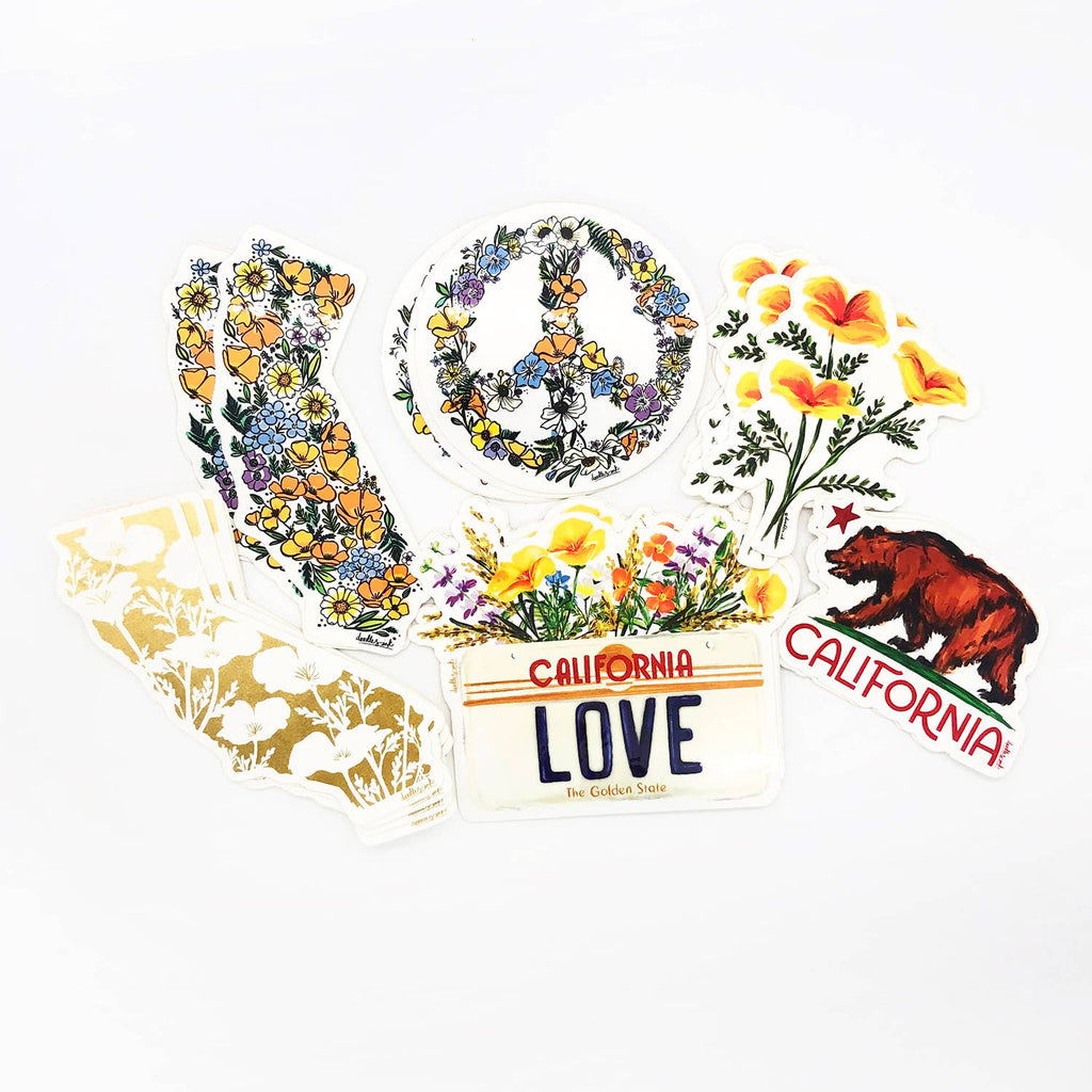 California Love License Plate Sticker - Dear John
