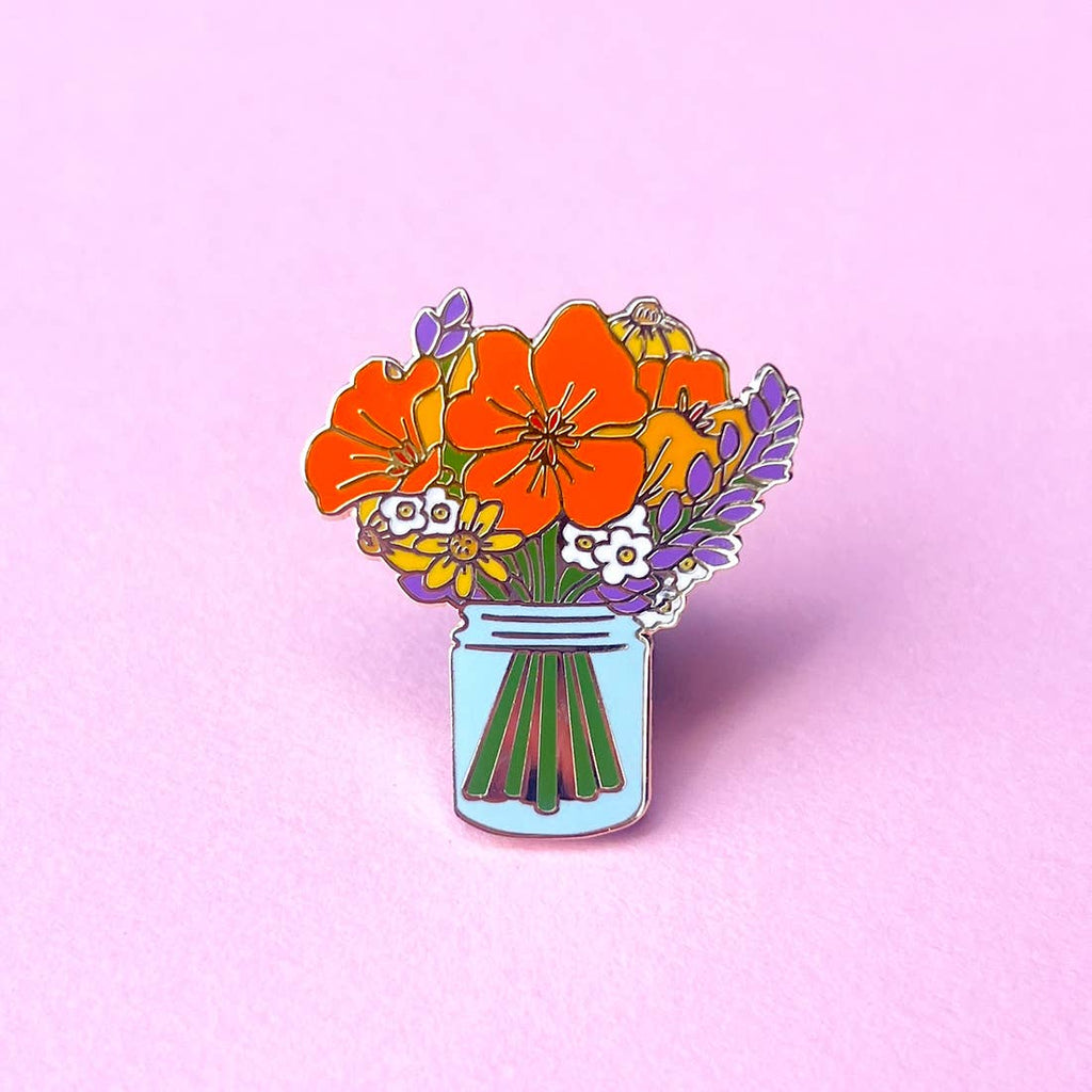 California Wildflower Enamel Pin - Dear John