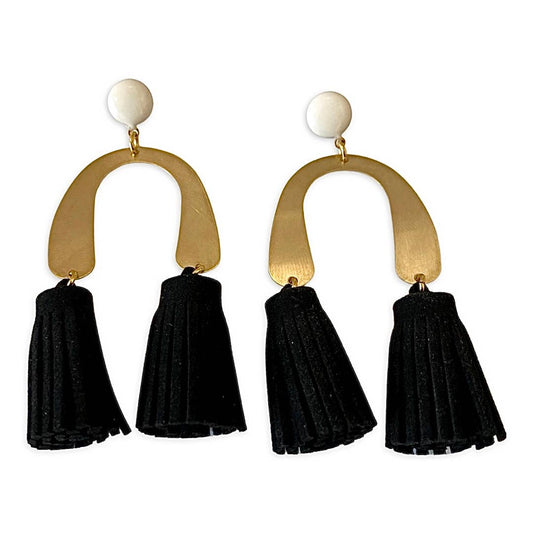 CanDid Art - Lola Earrings - Black - Dear John