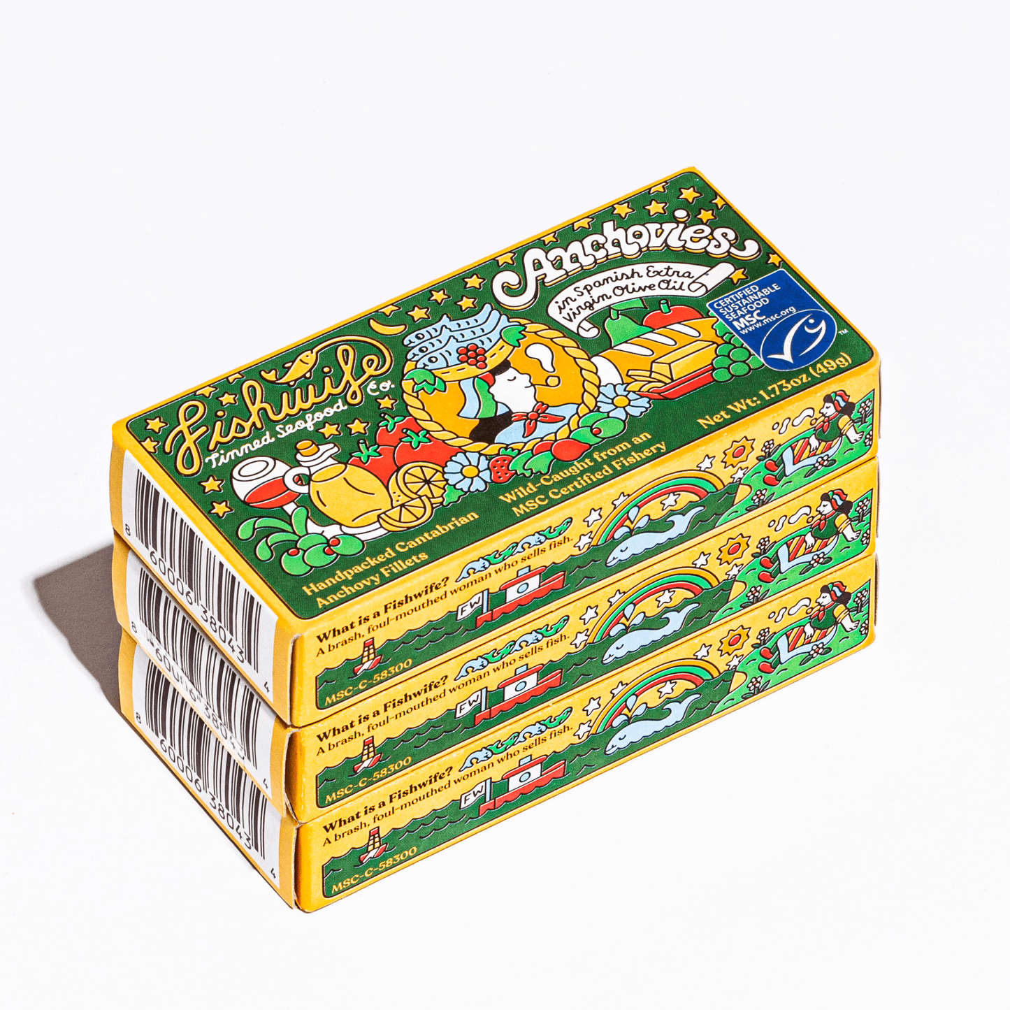Cantabrian Anchovies in Extra Virgin Olive Oil - Dear John