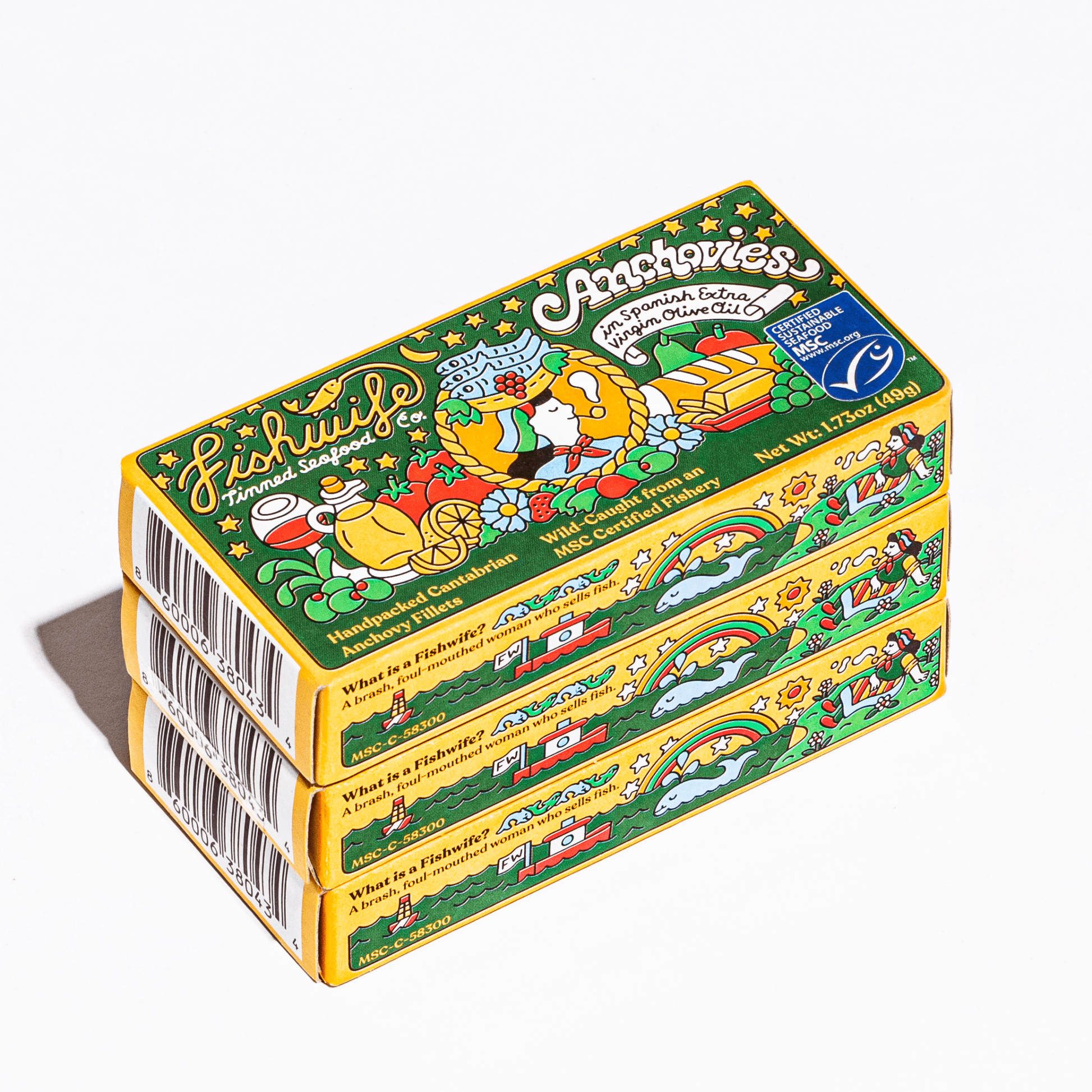 Cantabrian Anchovies in Extra Virgin Olive Oil - Dear John
