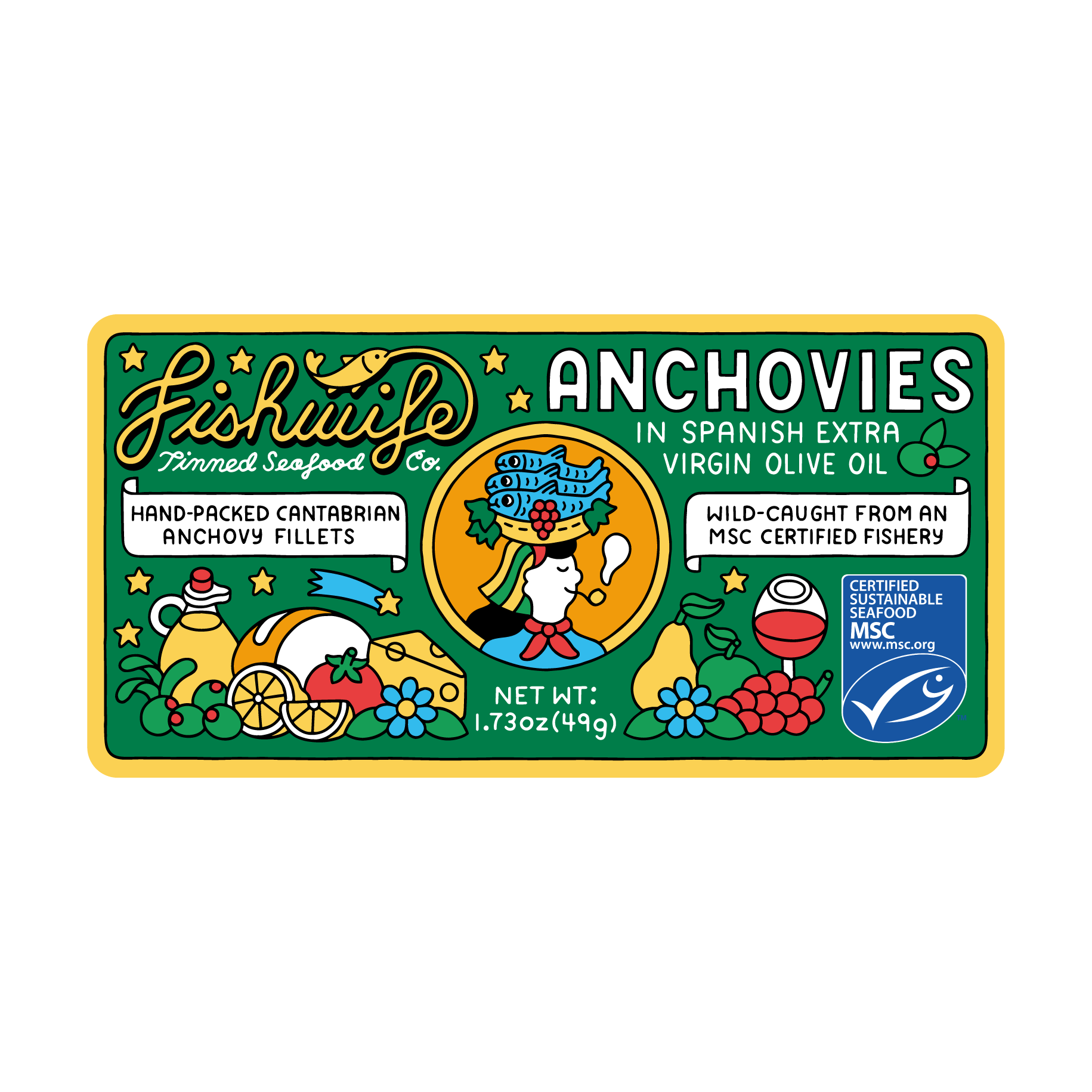 Cantabrian Anchovies in Extra Virgin Olive Oil - Dear John