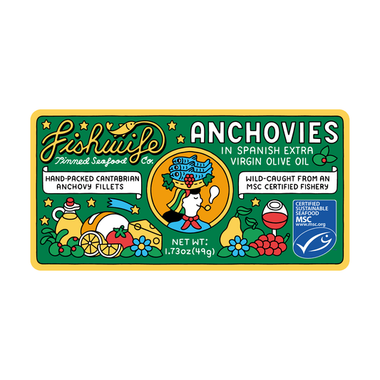 Cantabrian Anchovies in Extra Virgin Olive Oil - Dear John