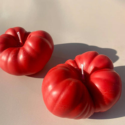 Heirloom Tomato Candle — Tomato Leaf Scent, 100% Soy (Hand-Poured)