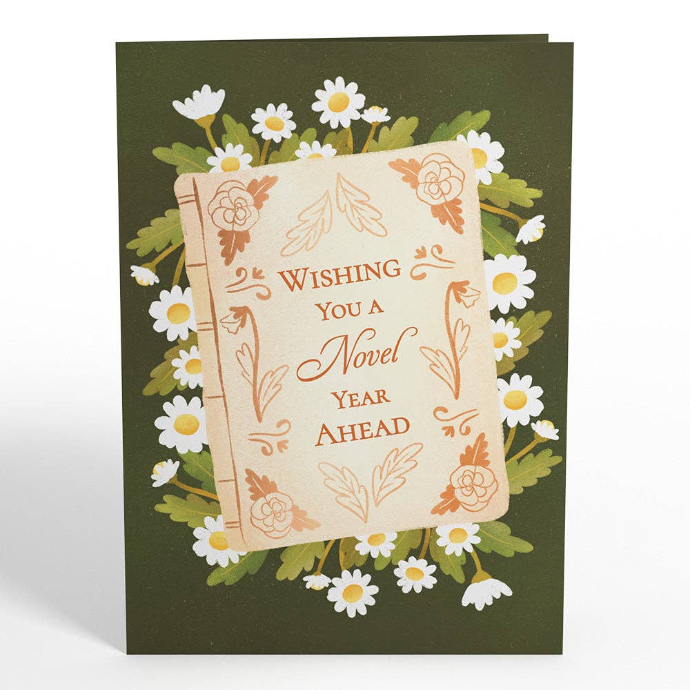 Cheers to a New Chapter 5x7" Birthday Pop - Up Card - Dear John