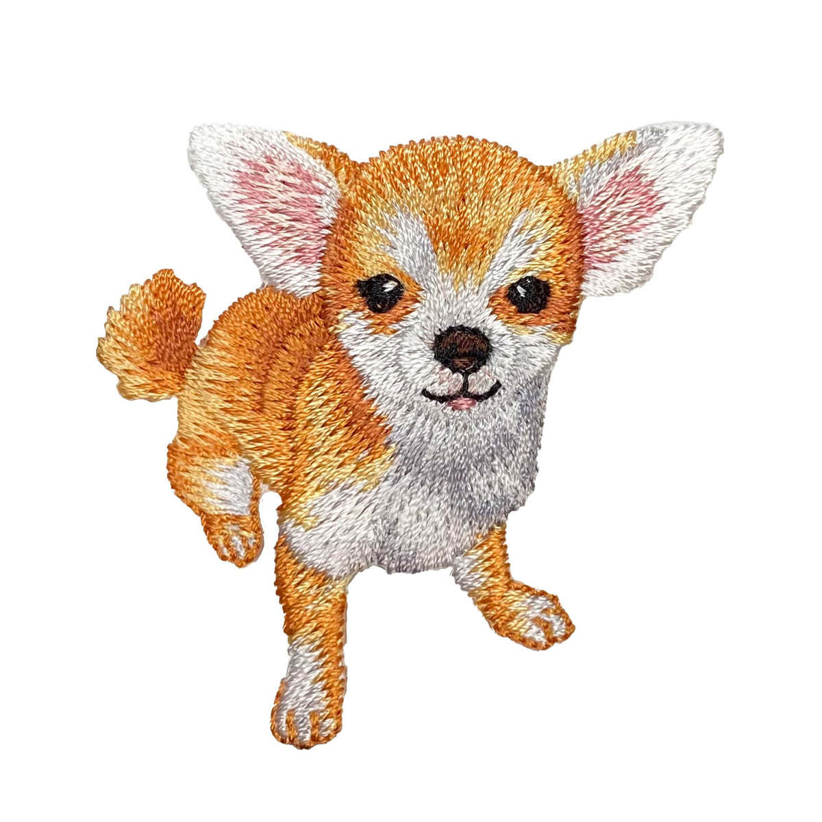 Chihuahua Puppy Dog Embroidered Iron on Patch - Dear John