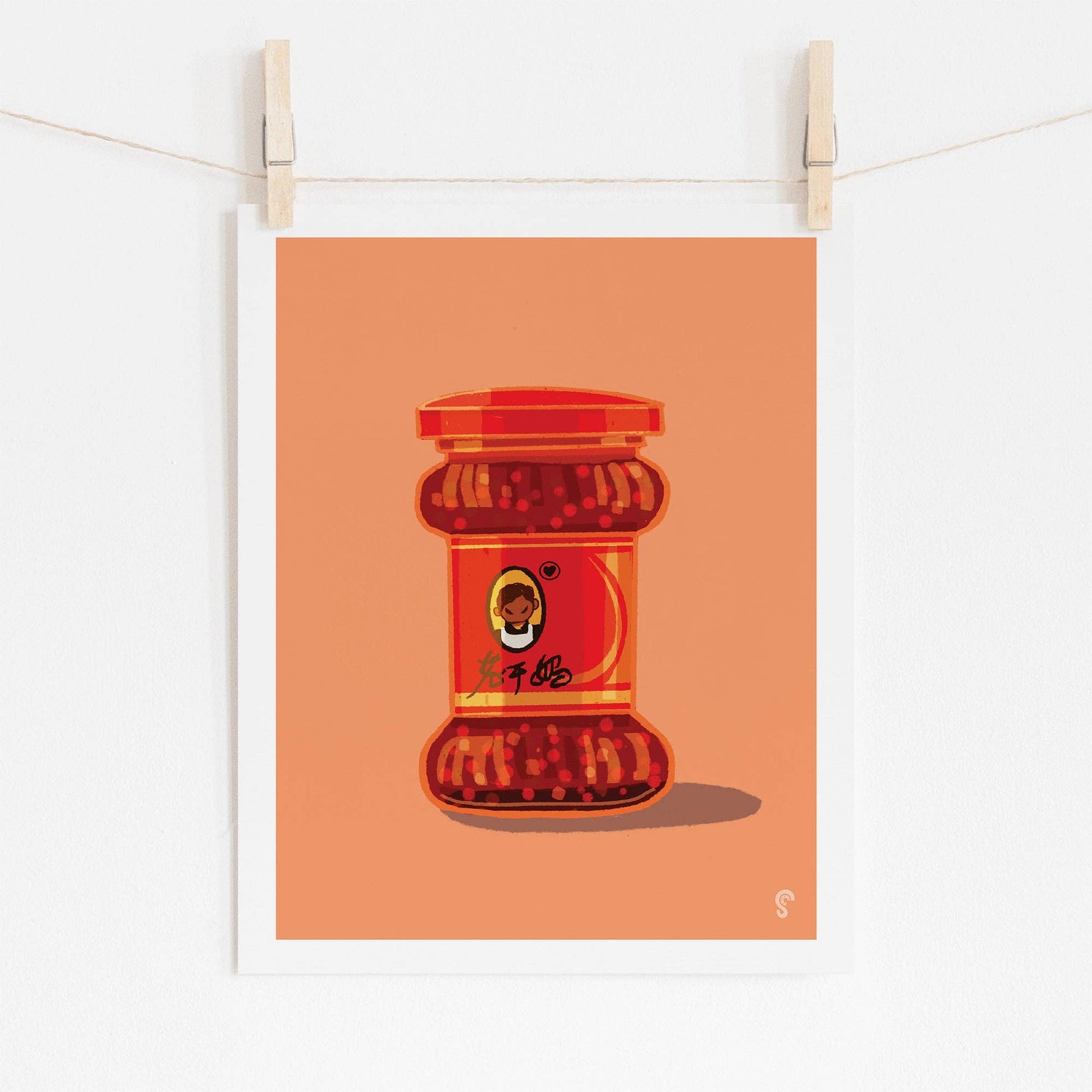 Chili Oil Art Print - Dear John