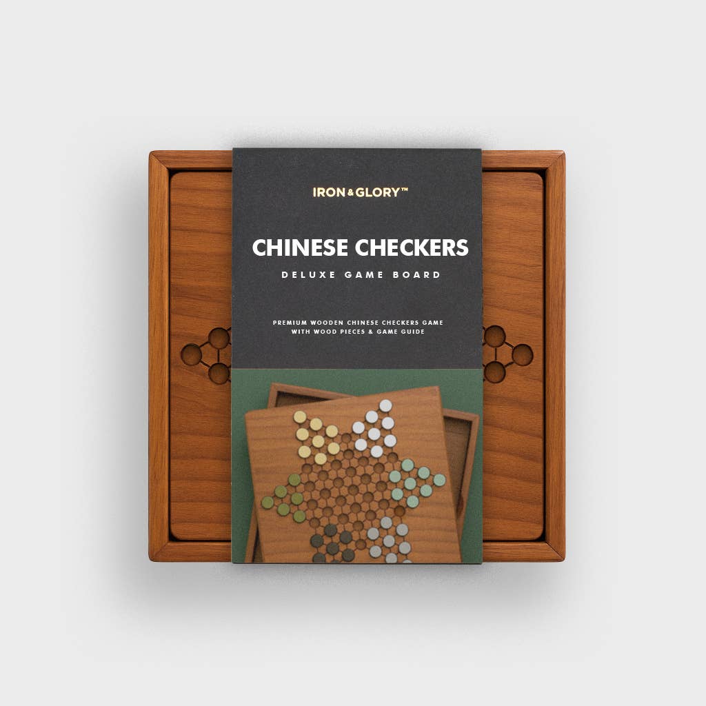 Chinese Checkers - Wooden Game - Dear John