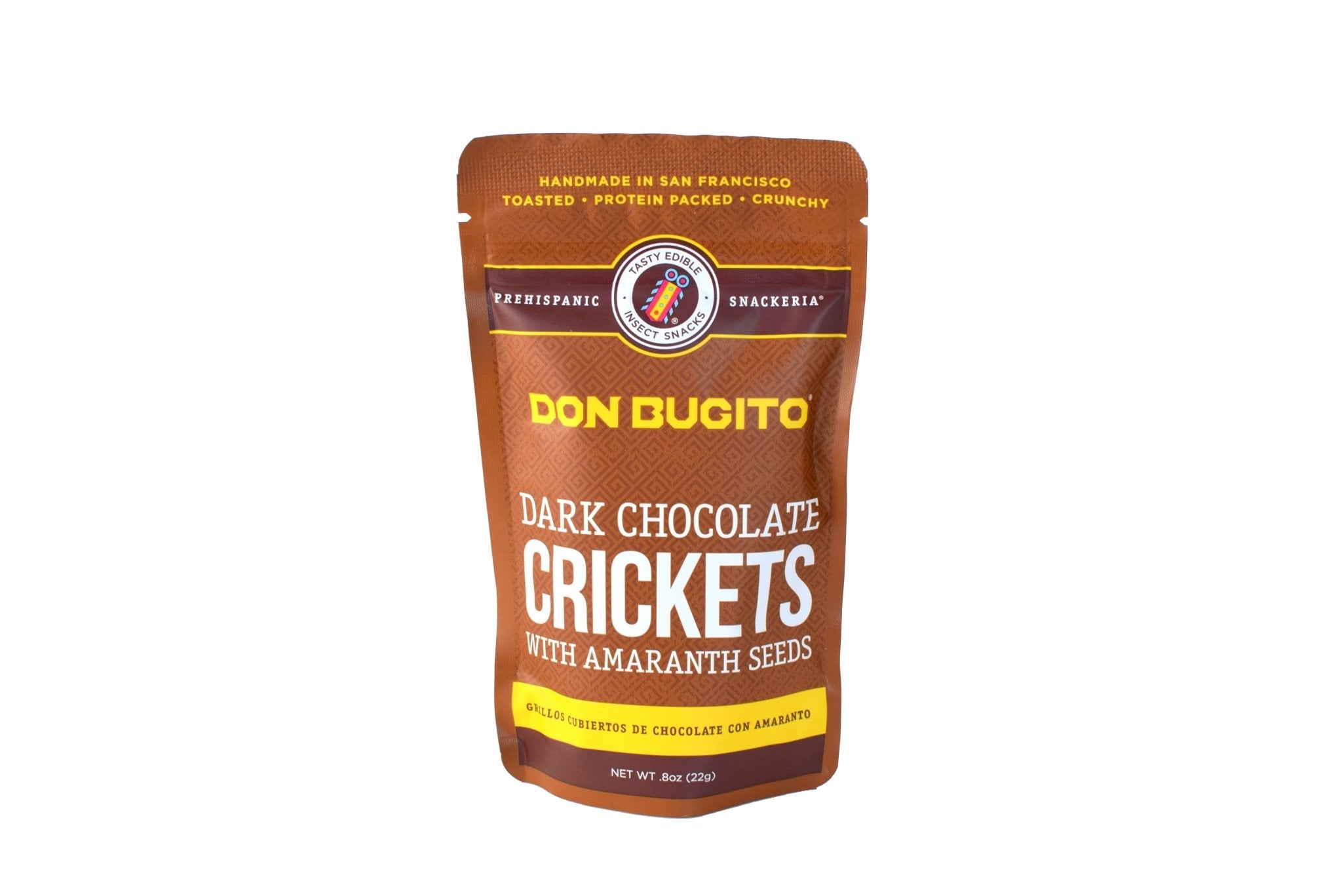 Chocolate - Covered Crickets with Puffed Amaranth — Sustainable Protein Treat - Dear John