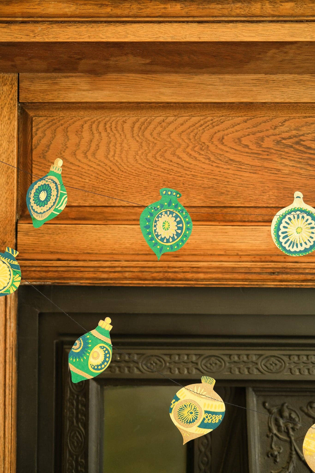 Christmas Ornaments Sewn Garland - Dear John