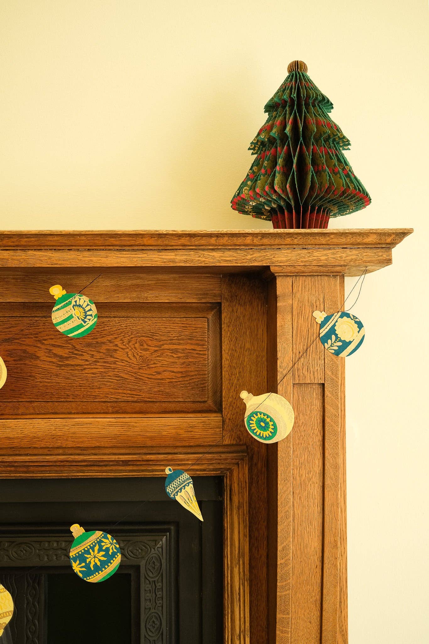 Christmas Ornaments Sewn Garland - Dear John
