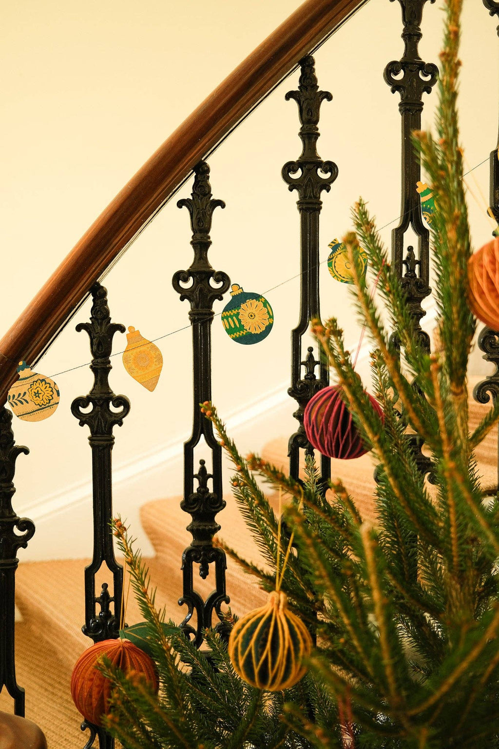 Christmas Ornaments Sewn Garland - Dear John