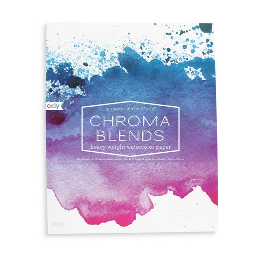Chroma Blends: Watercolor Pad (8" x 10"; 20 Sheets) - Dear John