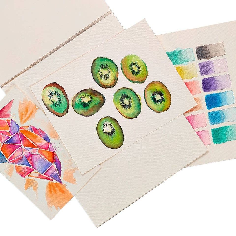 Chroma Blends: Watercolor Pad (8" x 10"; 20 Sheets) - Dear John