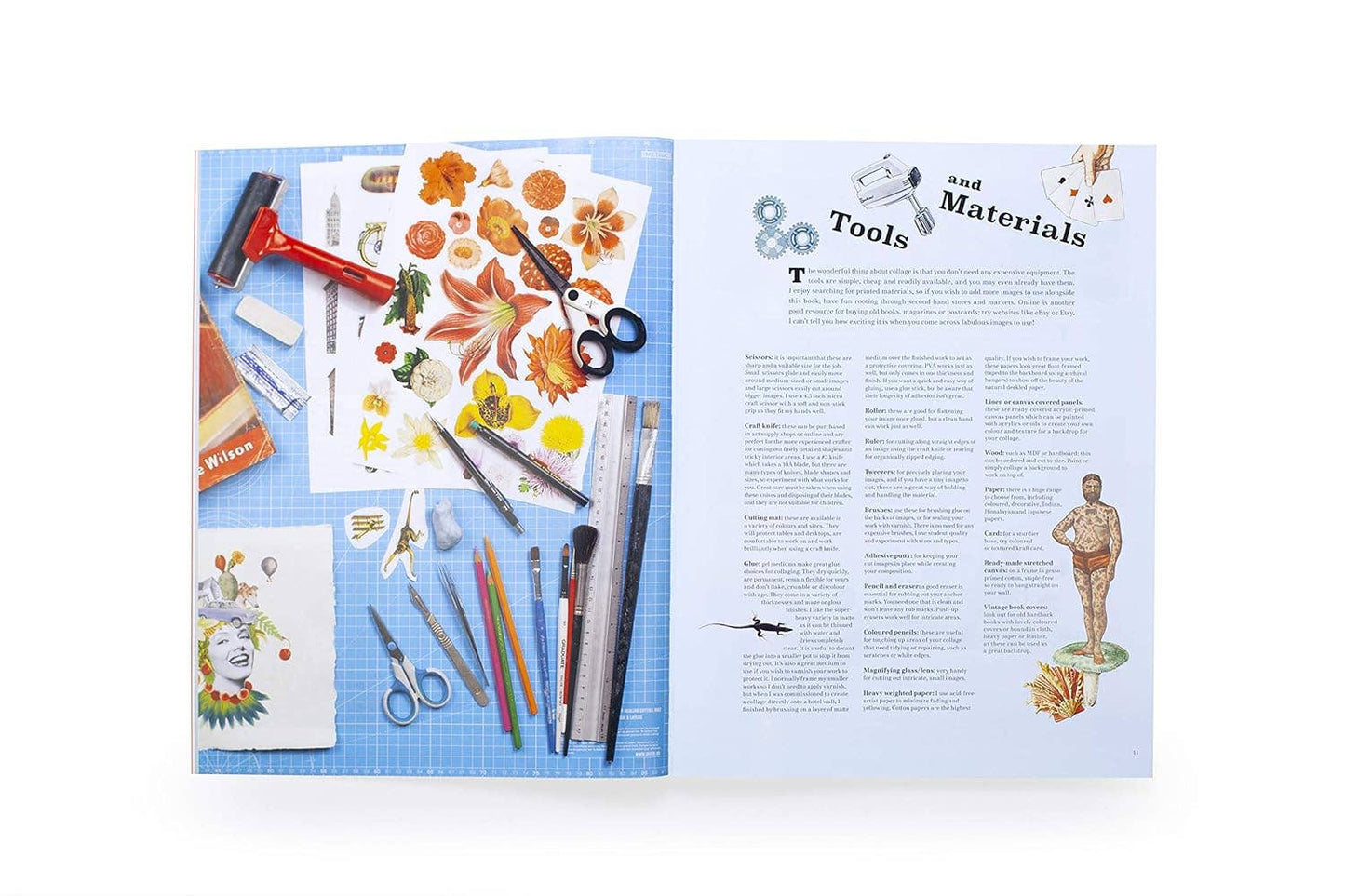 Chronicle Books - Extraordinary Things to Cut Out and Collage - Dear John