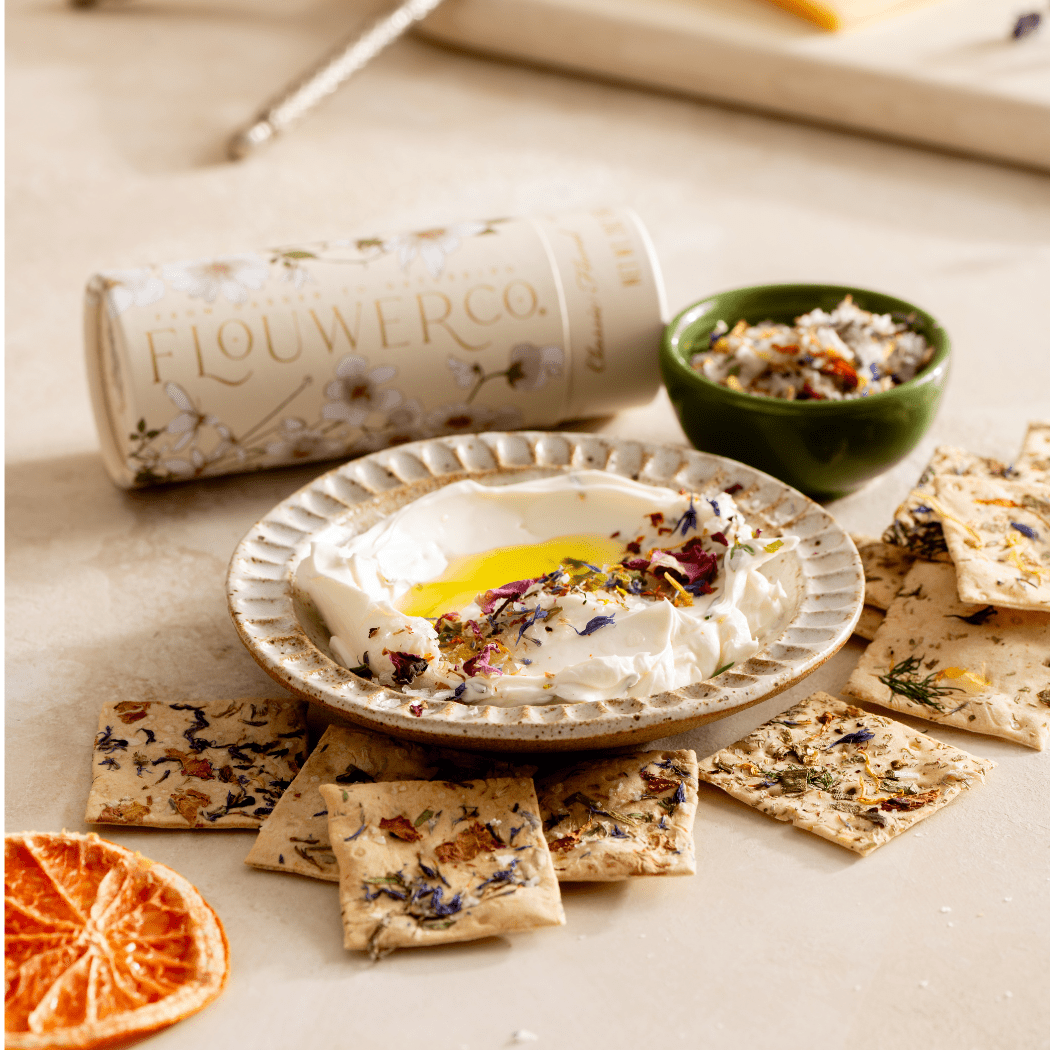 Classic Floral Garnishing Salt - Dear John