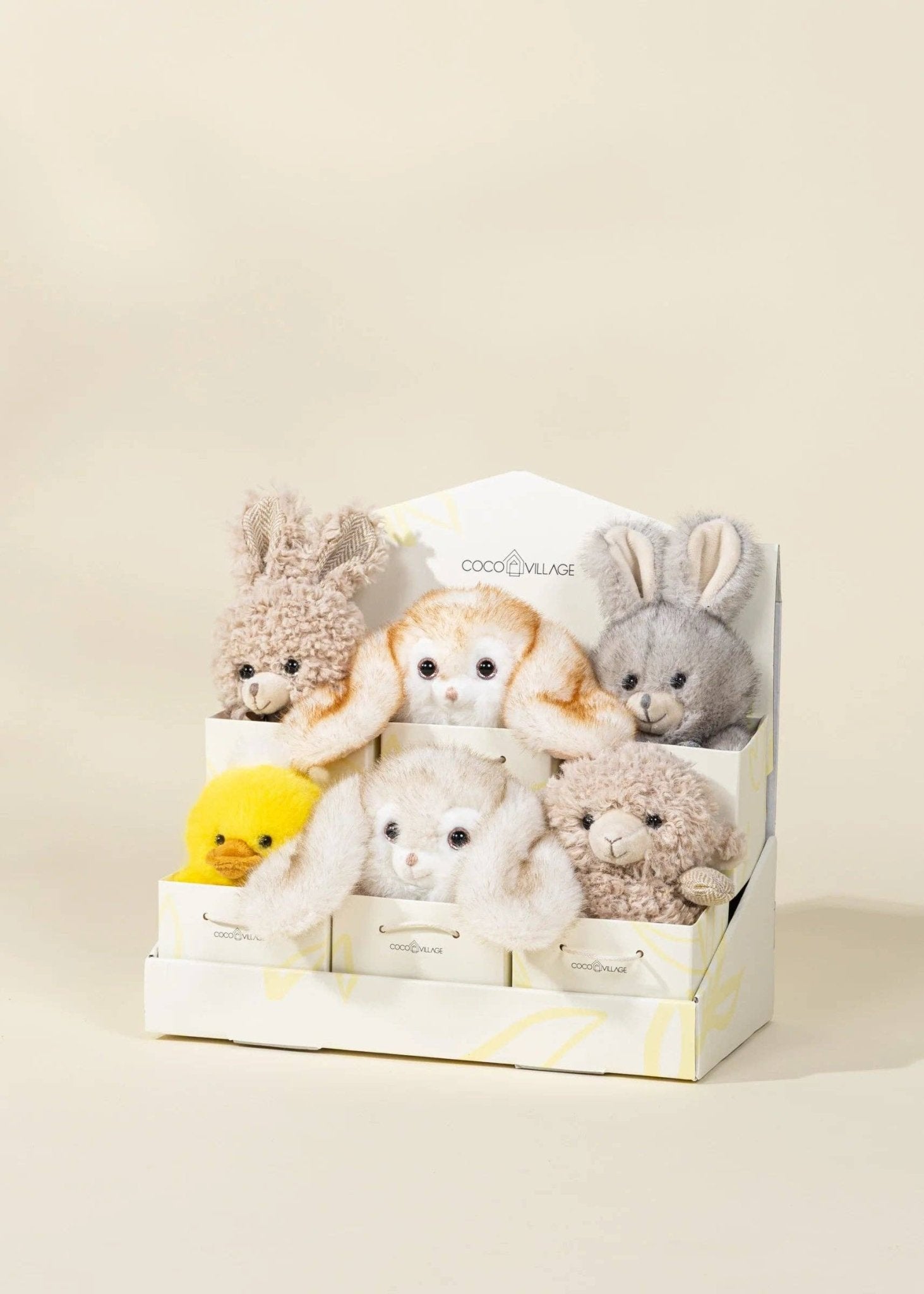 Coco Village - Mini Gift Plush Toy - Grey Rabbit - Dear John