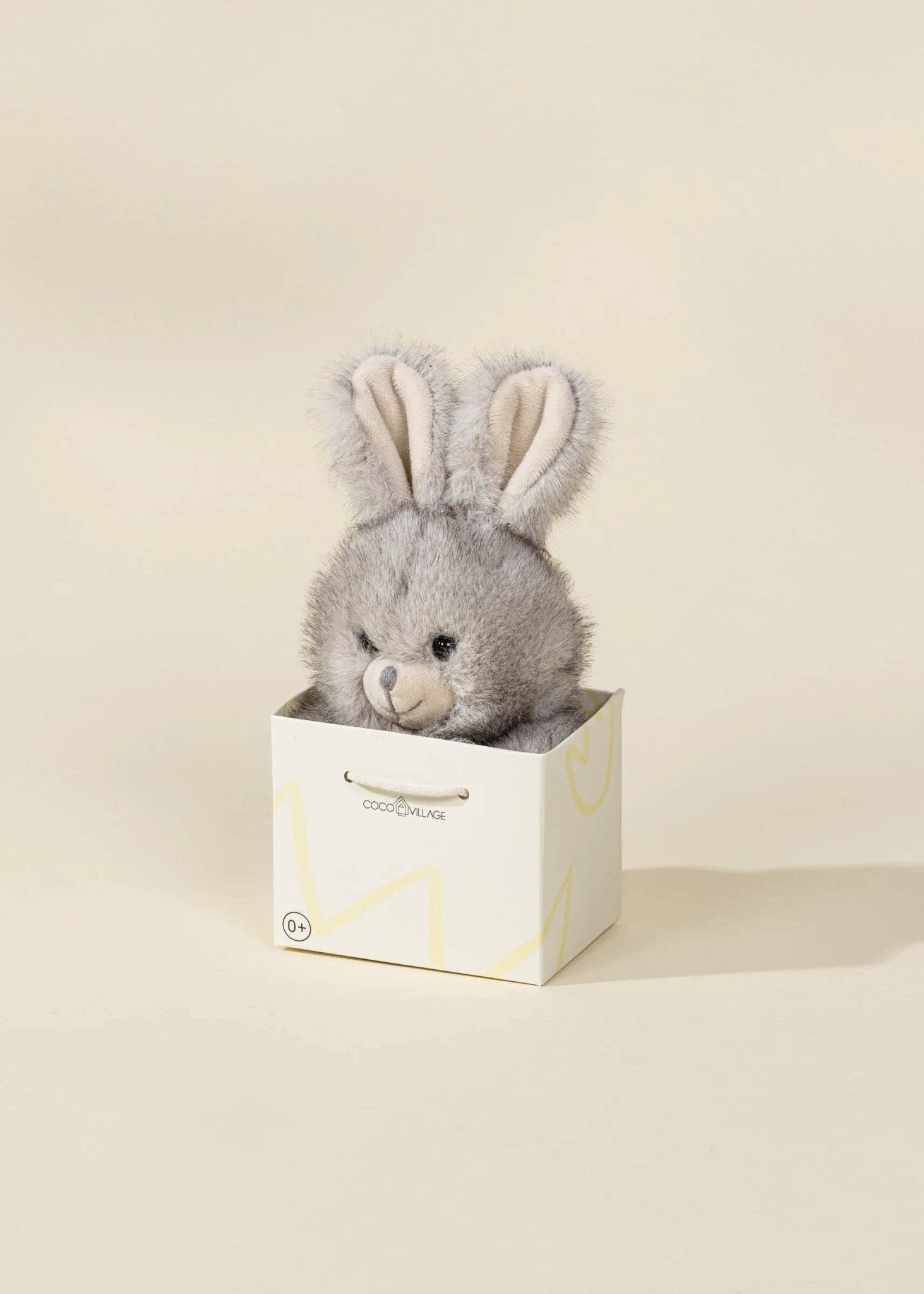 Coco Village - Mini Gift Plush Toy - Grey Rabbit - Dear John
