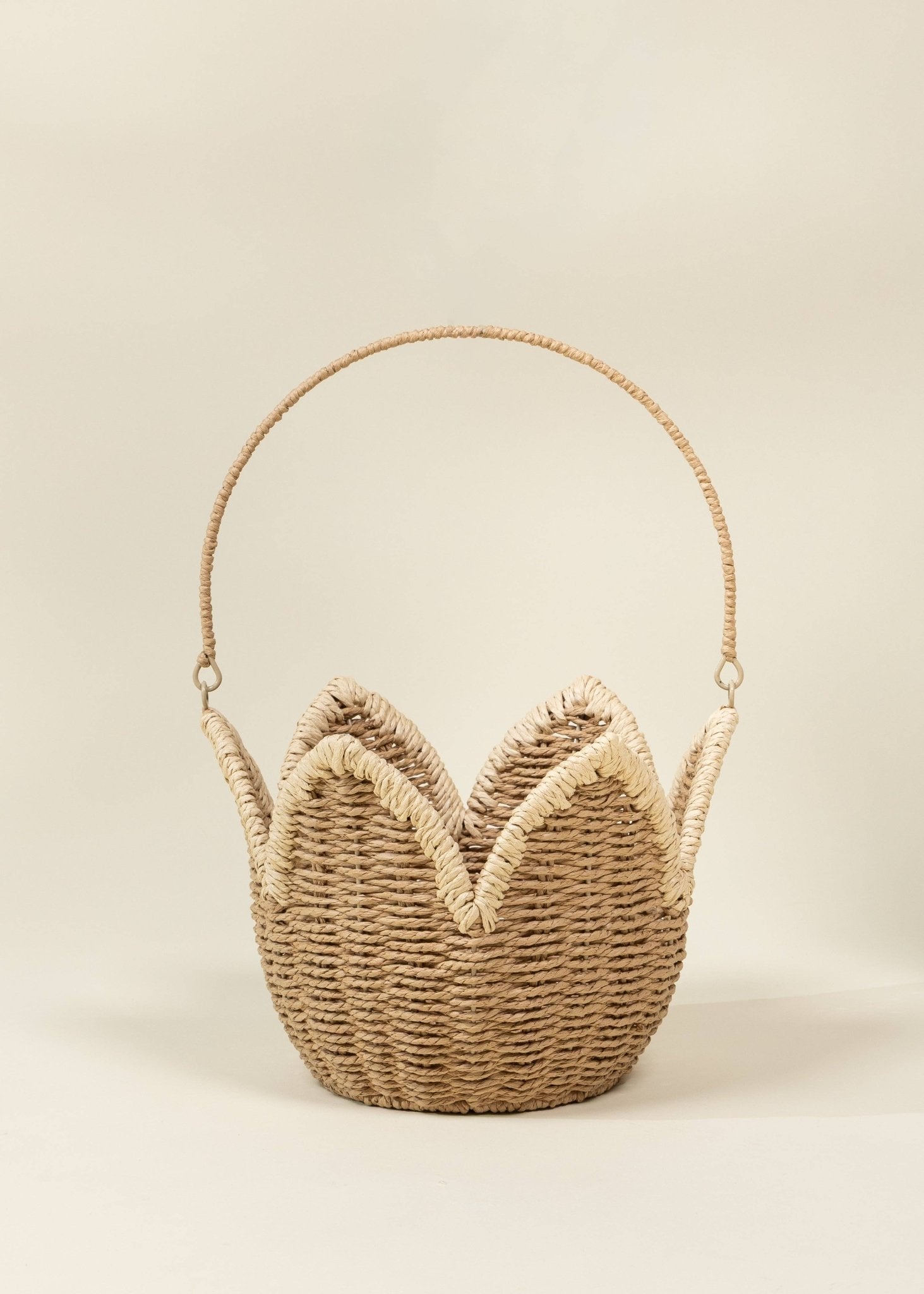 Coco Village - Scallop Edge Basket – Medium - Dear John
