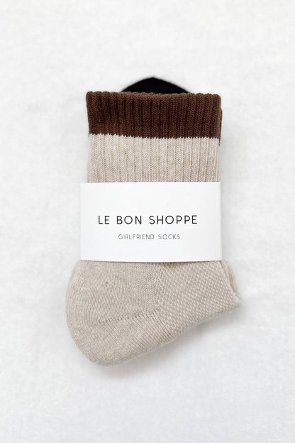Color Block Girlfriend Socks - Dear John