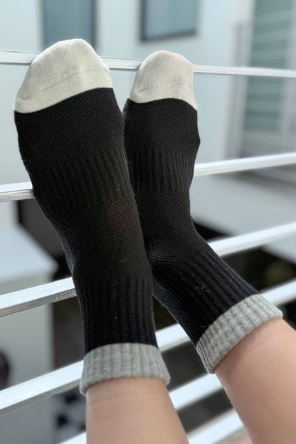 Color Block Girlfriend Socks - Dear John