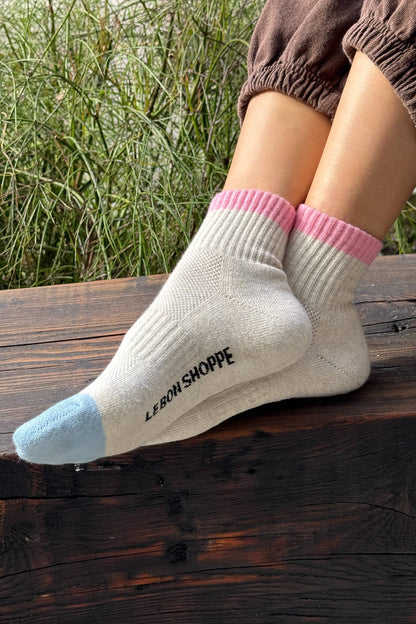 Color Block Girlfriend Socks - Dear John