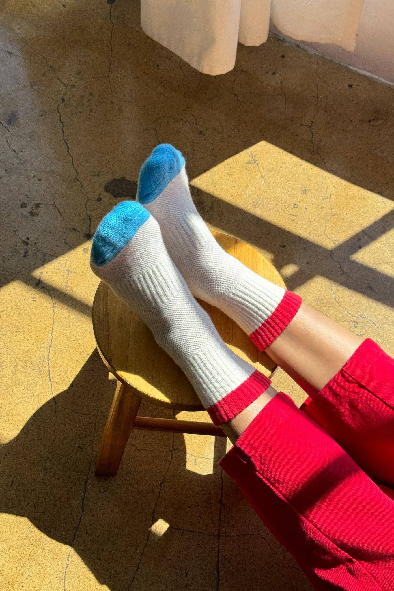 Color Block Girlfriend Socks - Dear John