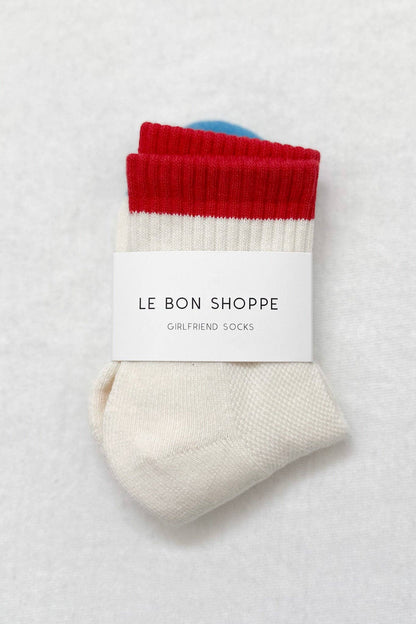 Color Block Girlfriend Socks - Dear John