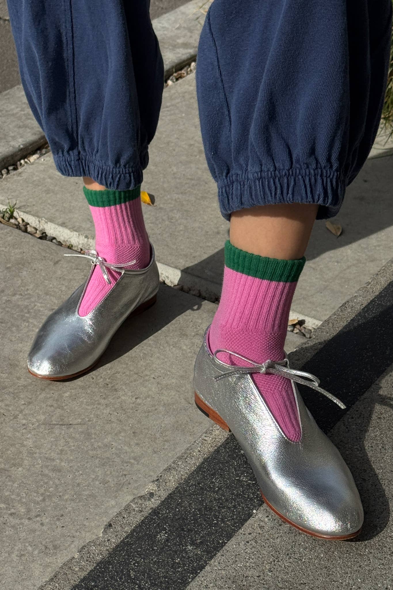 Color Block Girlfriend Socks - Dear John